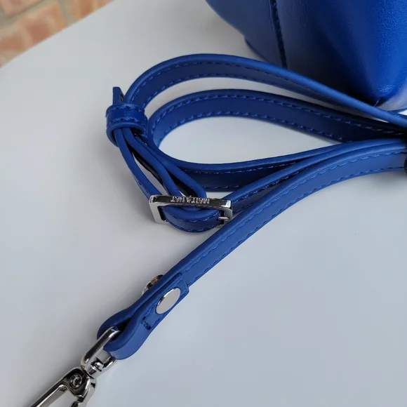 Matt & Nat Gessi Mini Blue Women's Small Satchel Crossbody Bag - Picture 9 of 15